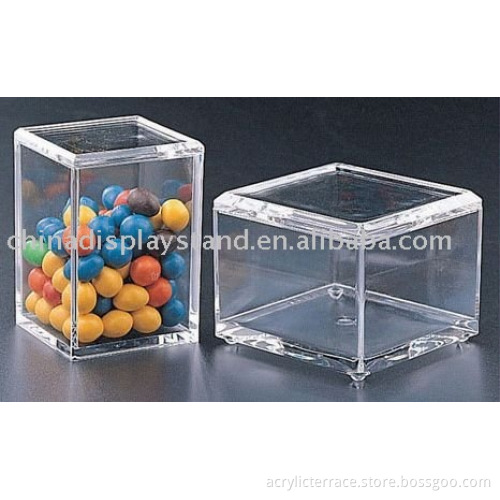 Acrylic Square Candy Box